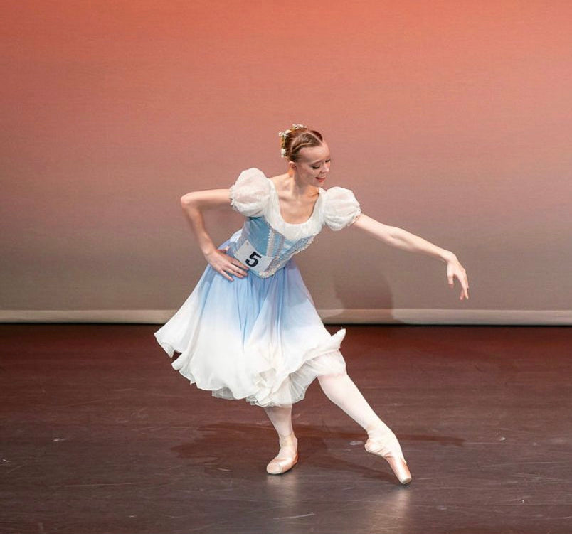 Blue Ombre Giselle Peasant dress - Hire only Just Ballet Blue Ombre Giselle Peasant dress - Hire only Just Ballet