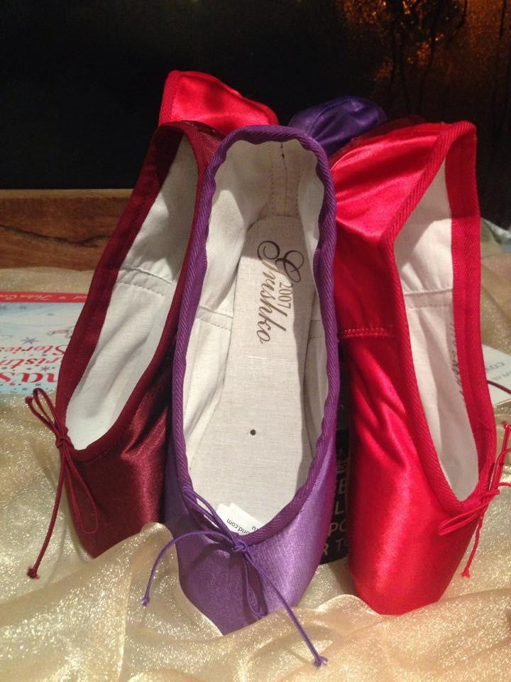Grishko Triumph Lilac pointe shoe 6.5 XXXX Just Ballet