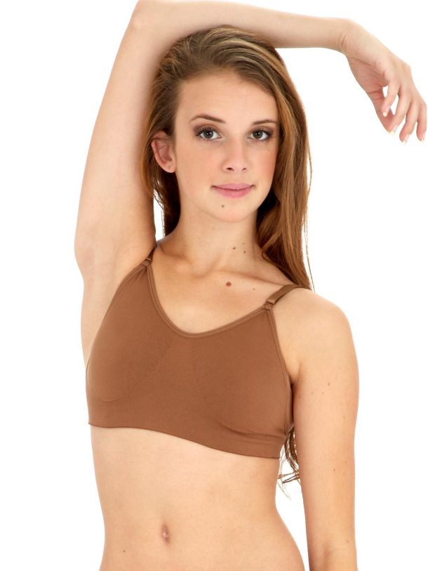 Capezio clear back strap bra – Just Ballet
