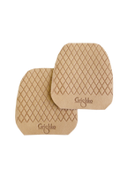 Grishko suede shoe platform caps