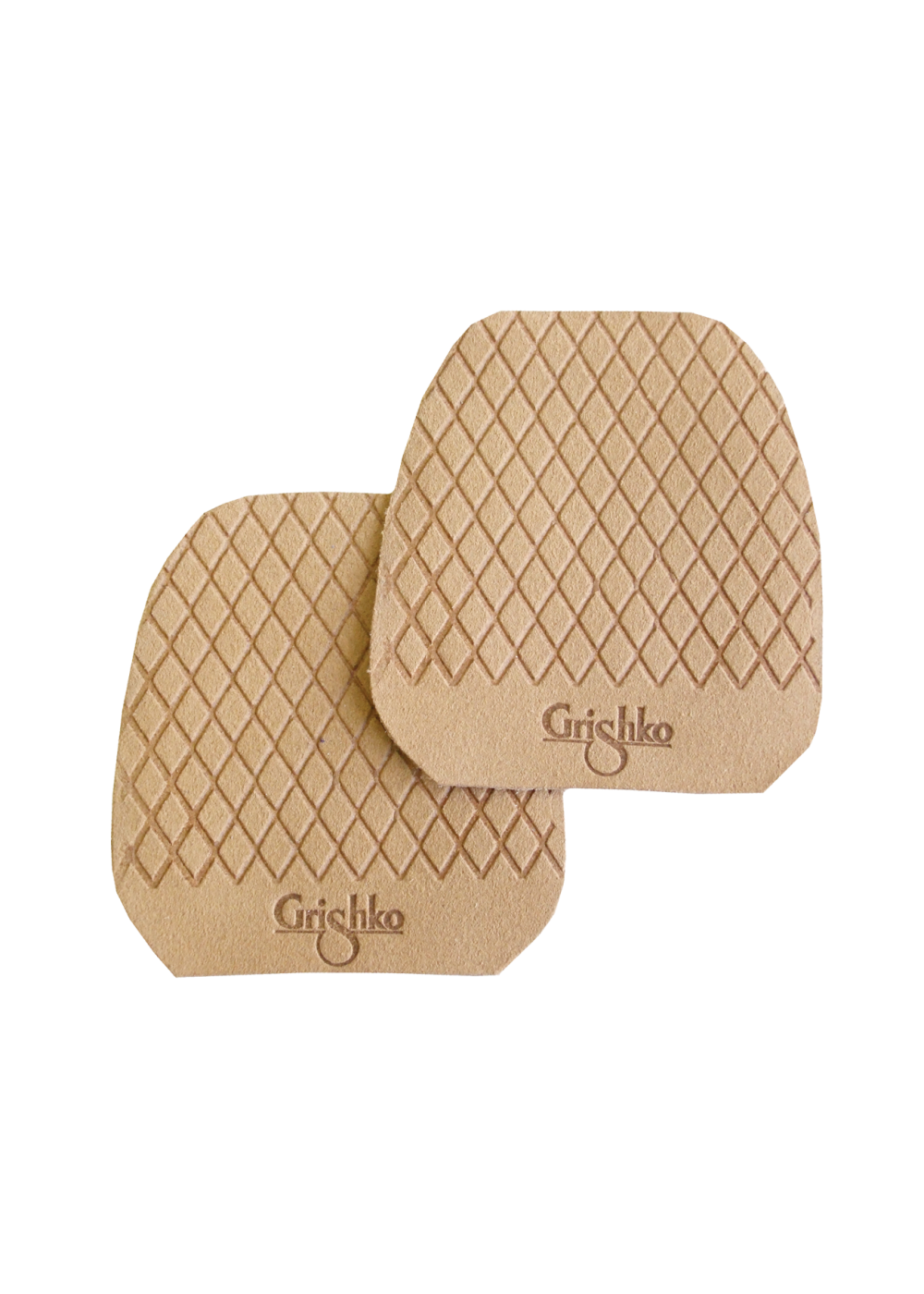 Grishko suede shoe platform caps