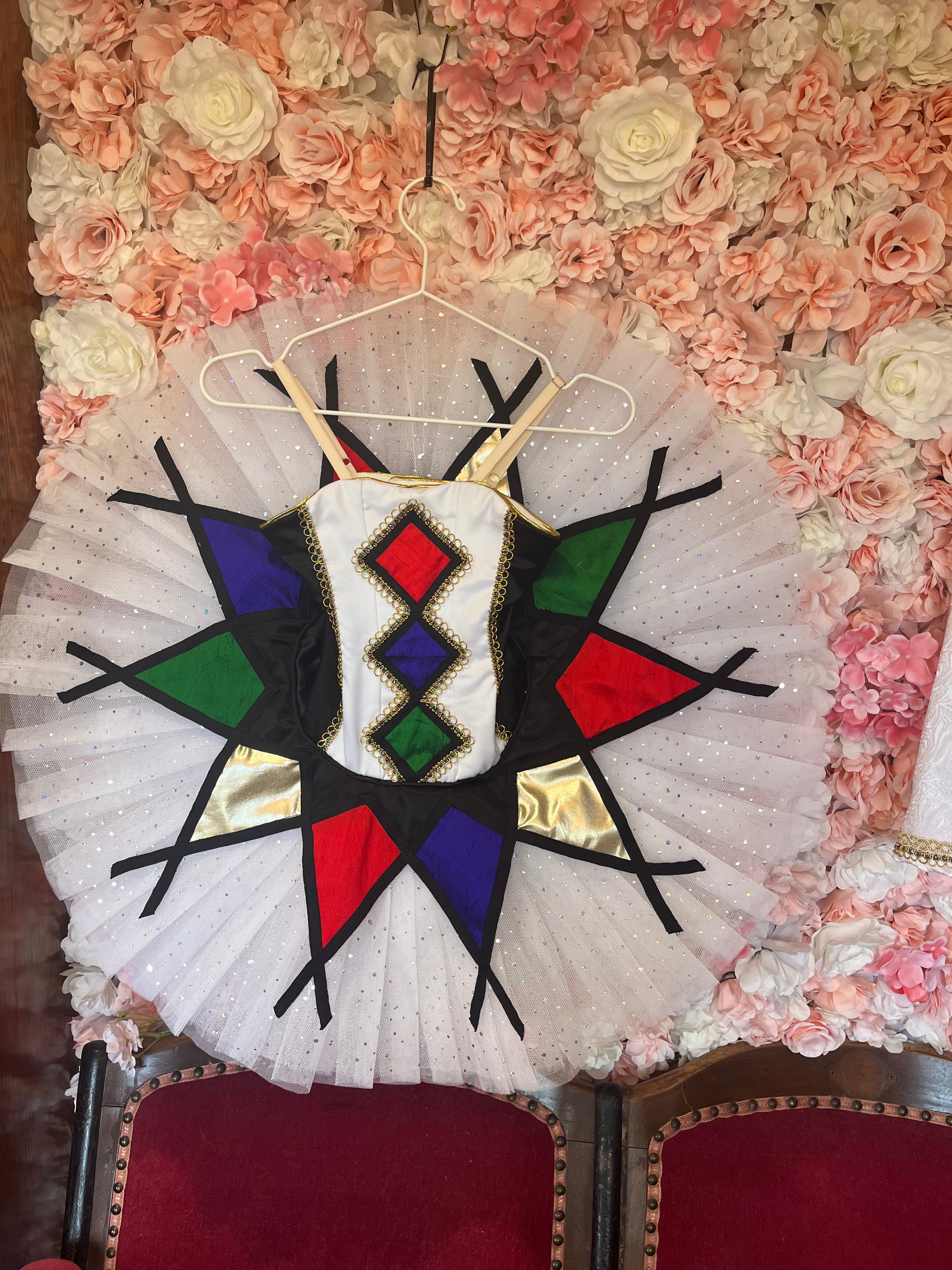 Harlequinade child's tutu - hire only