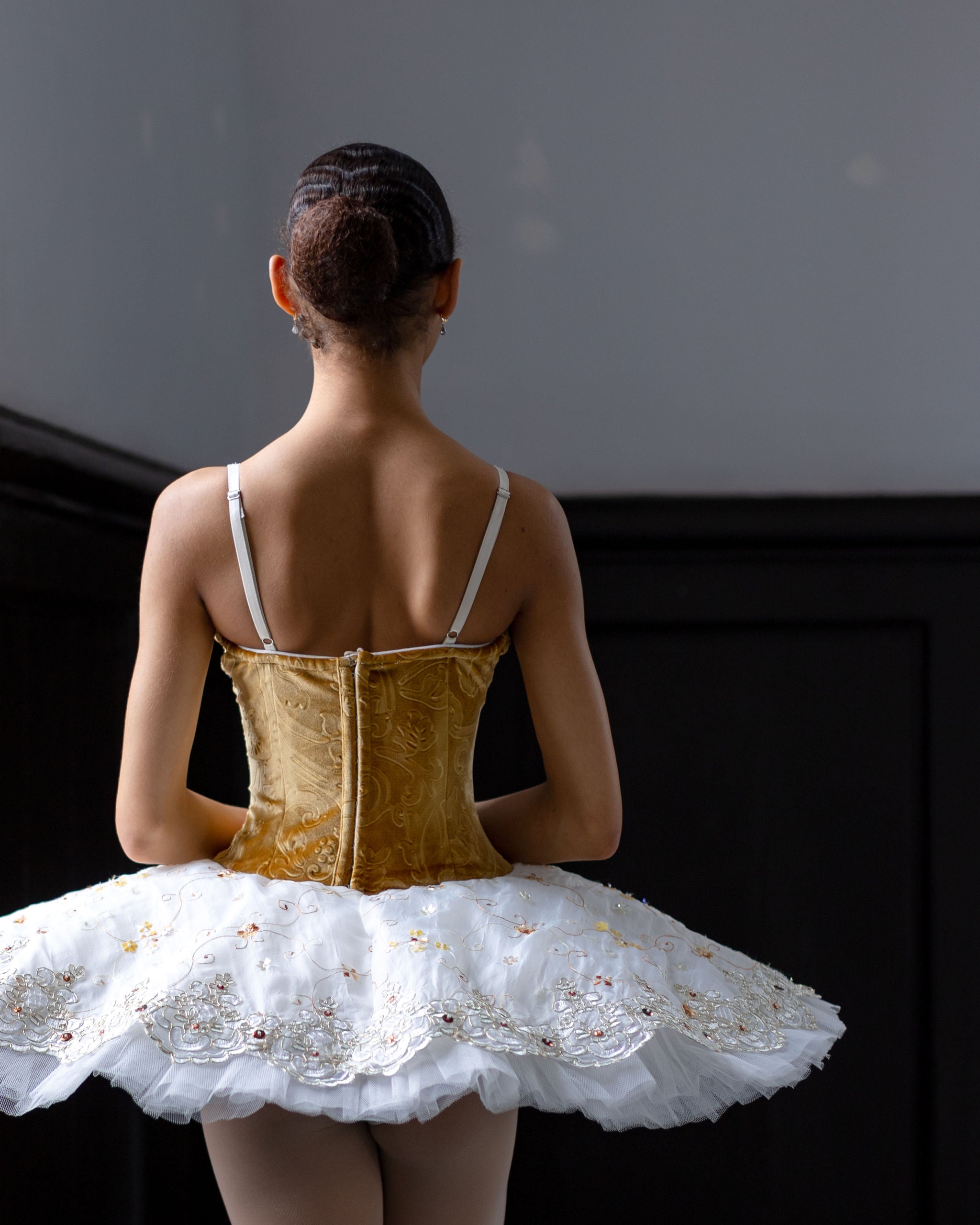 Just Ballet Old Gold professional tutu - hire only Just Ballet Old Gold professional tutu - hire only