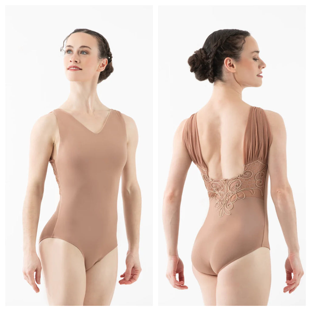 Ballet Rosa Triomphe Embroidered leotard