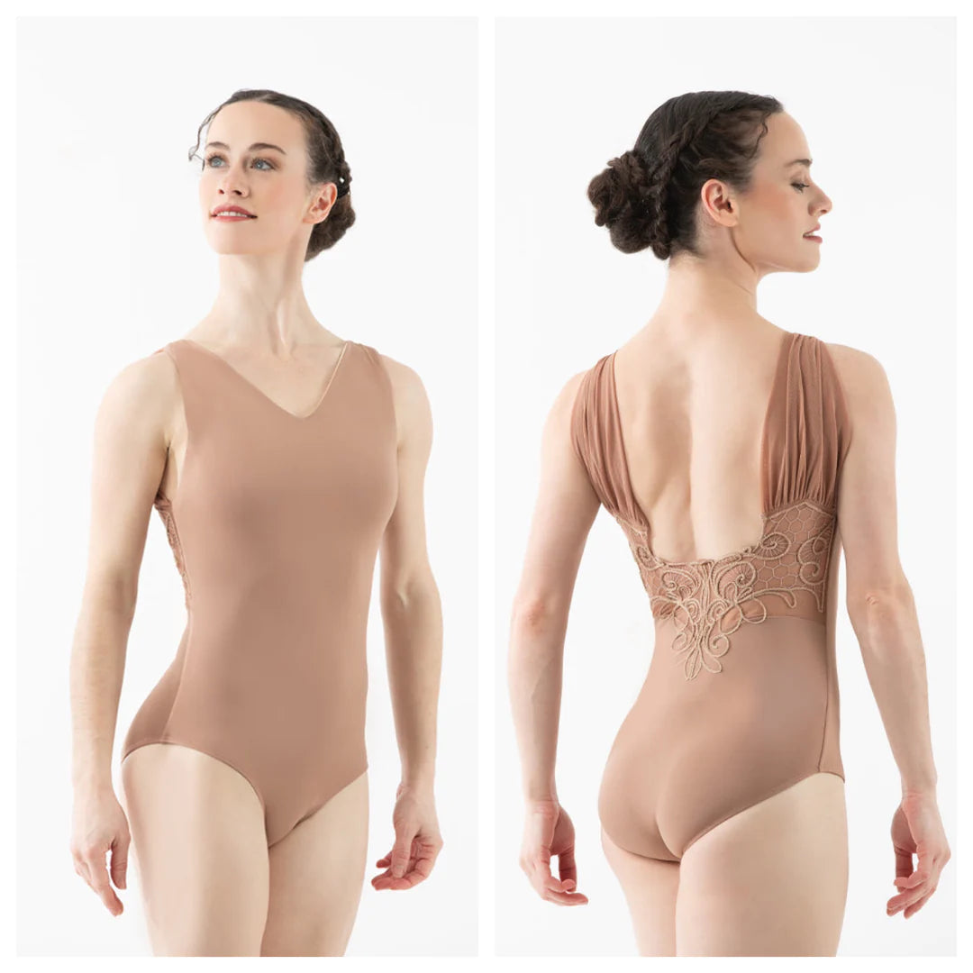 Ballet Rosa Triomphe Embroidered leotard