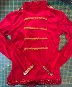 Nutcracker Soldier Velvet Tunics