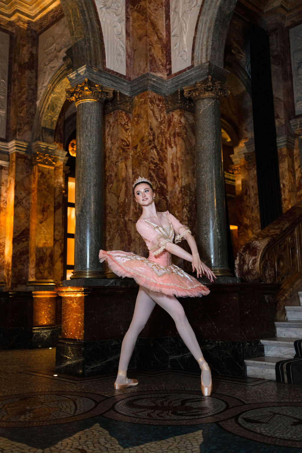 Princess Aurora peach tutu