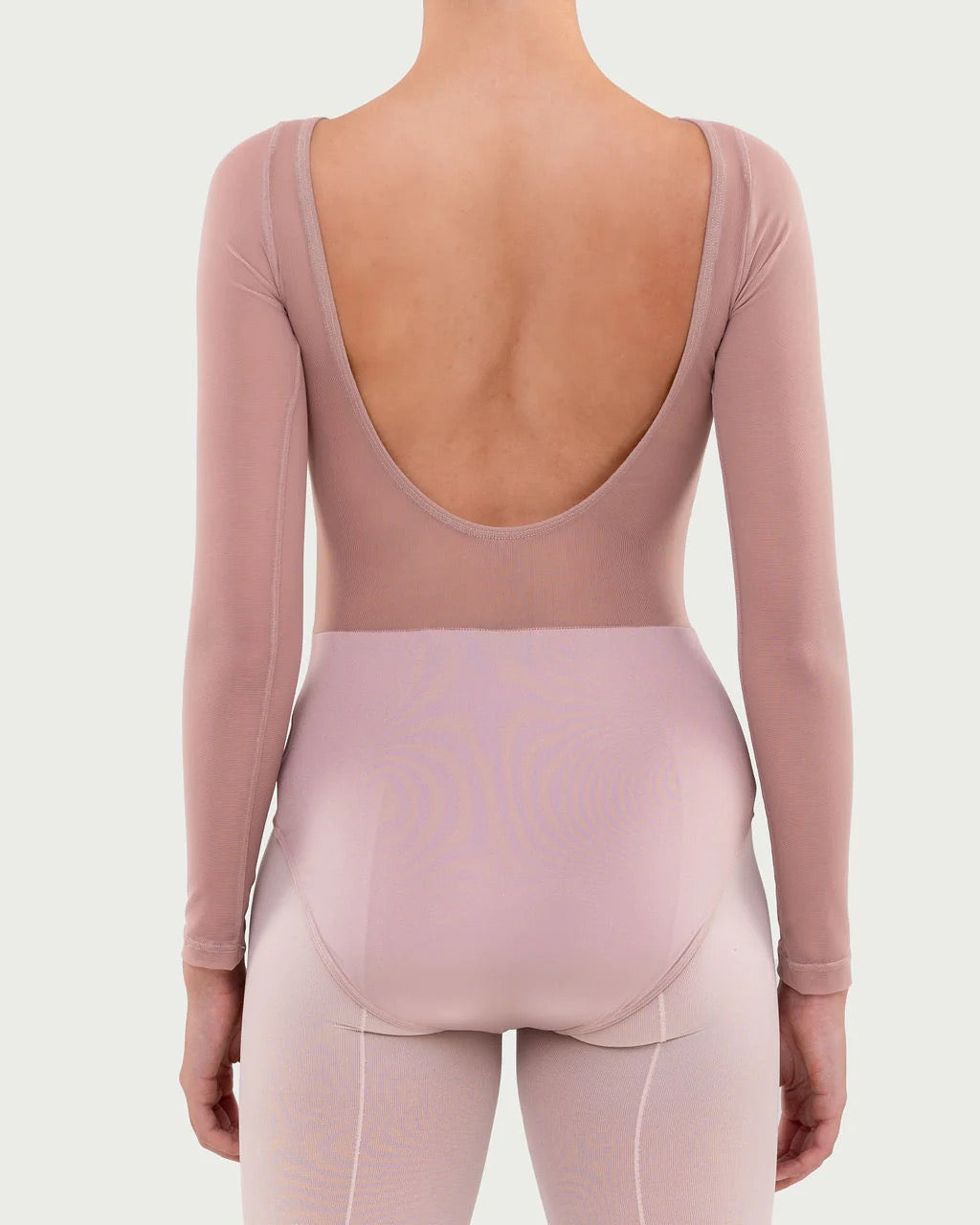 Bullet Pointe Mesh Sleeve leotard