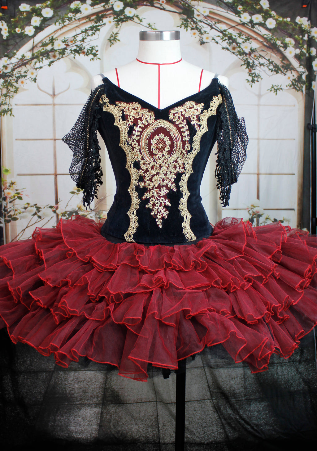 Spanish ruffle tutu - Hire only
