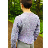 Lilac Men’s Embroidered Tunic - Hire Only