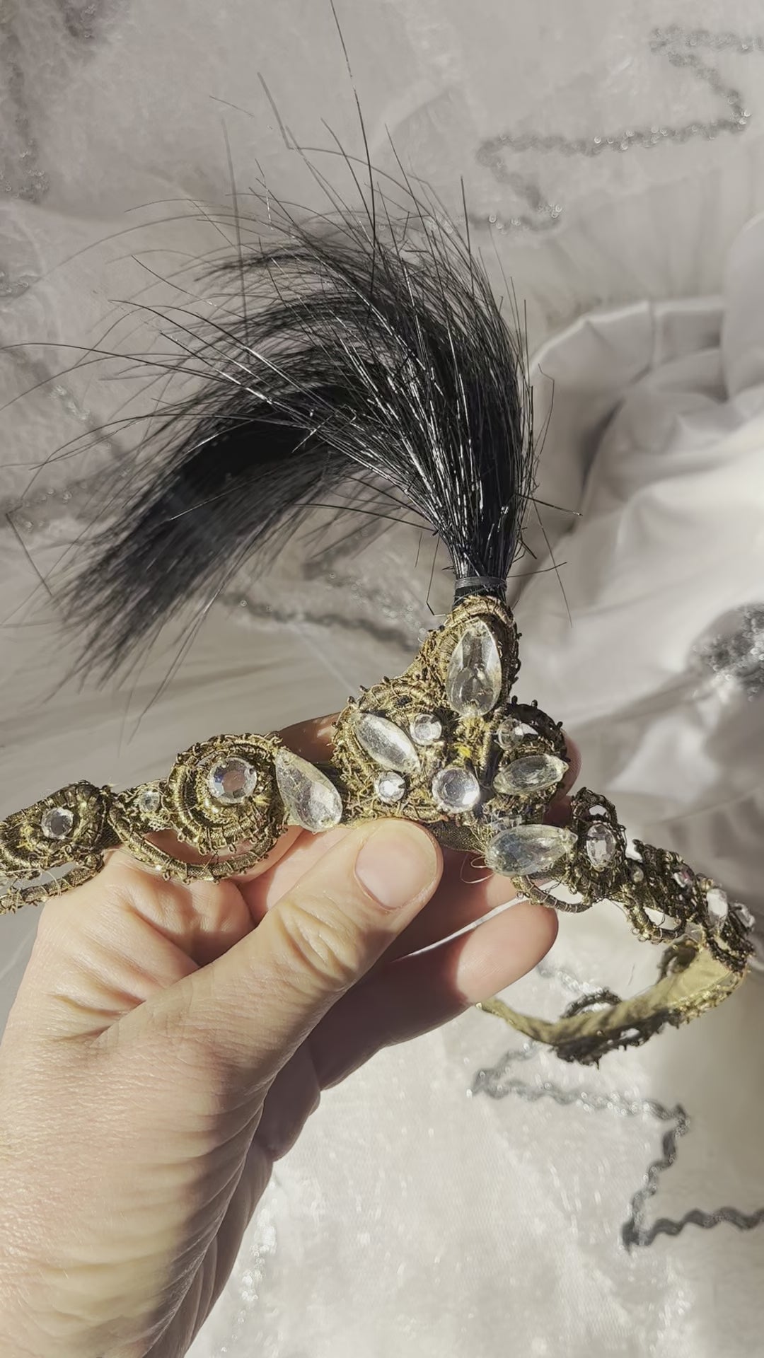 Odile headpiece - hire only