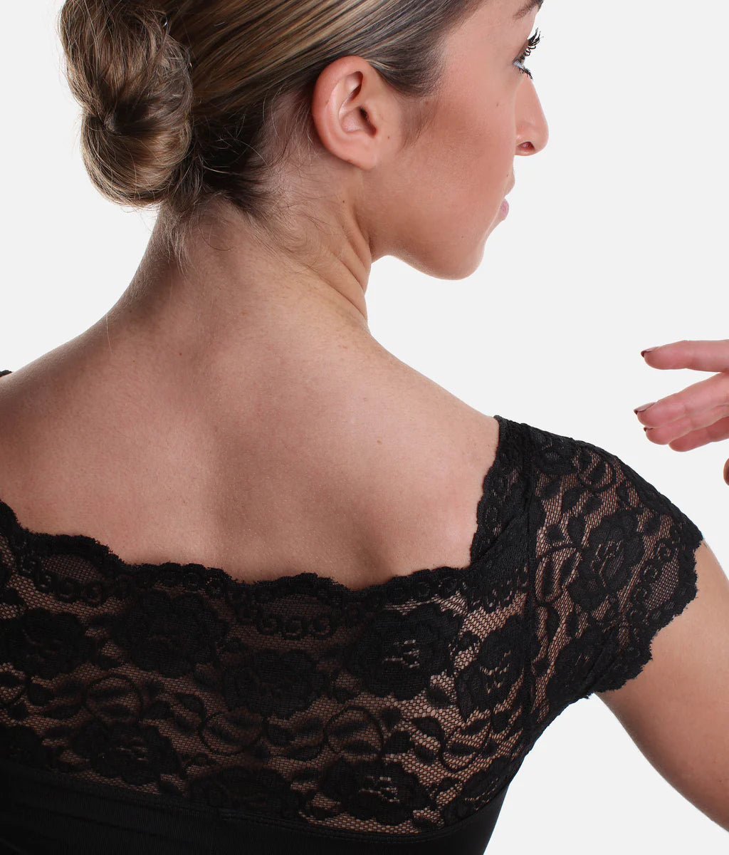 So Danca lace top leotard SL-16