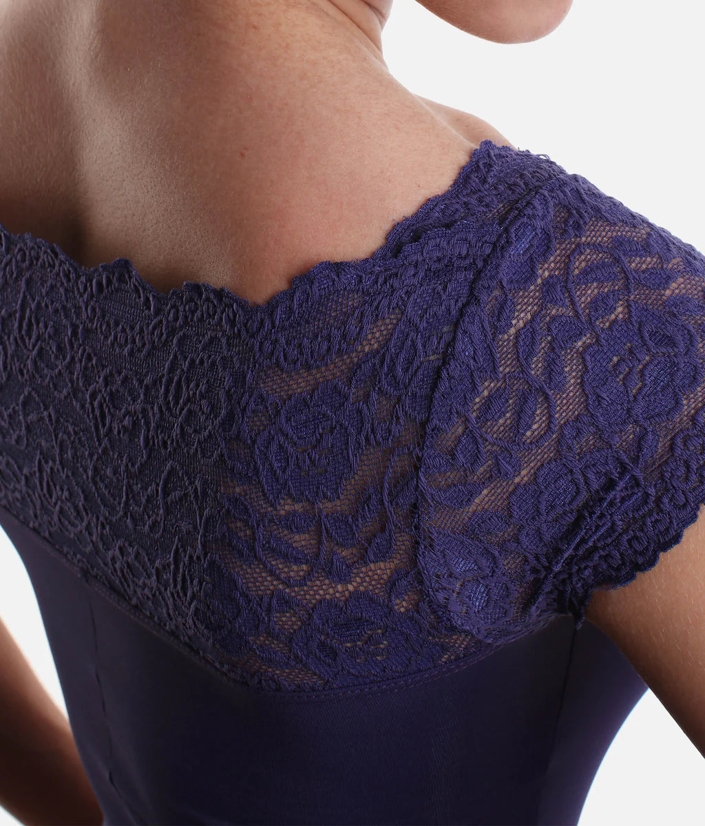 So Danca lace top leotard SL-16