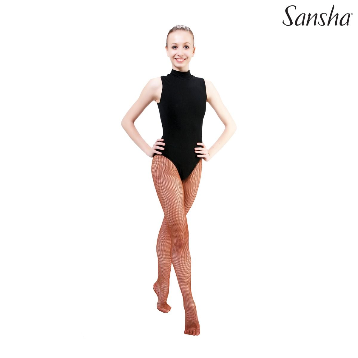 Sansha professional fishnet tights