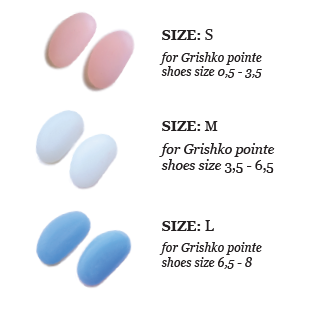 Grishko Mini Silicone Toe Pads