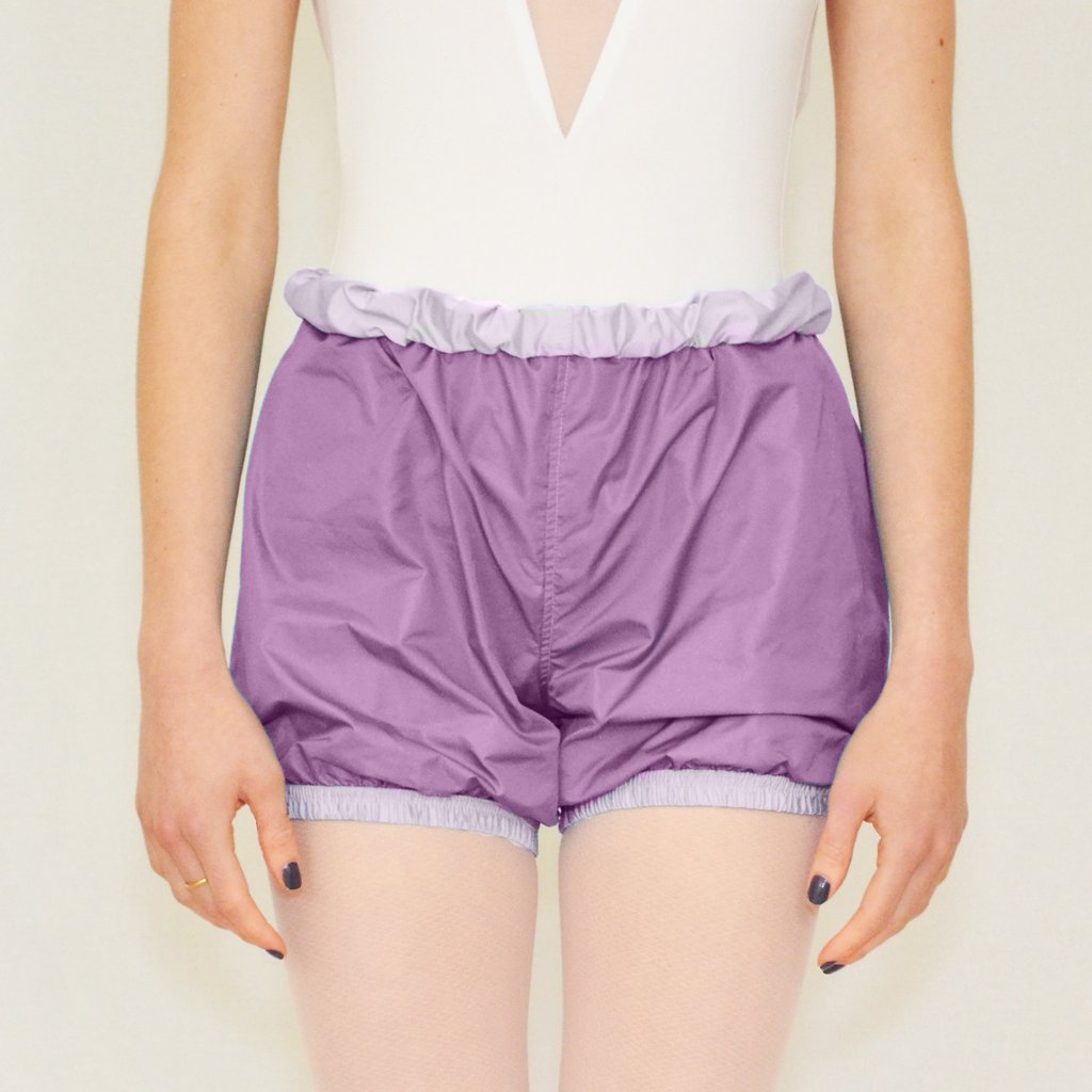 Bullet Pointe Parachute Shorts