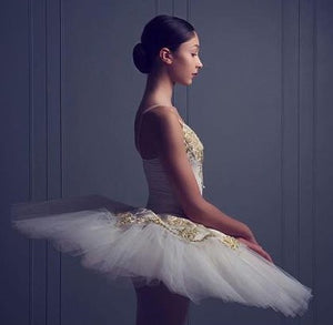 Just Ballet Cream & Gold tutu - Hire Only