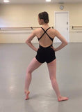Just Ballet cross back shortie unitard
