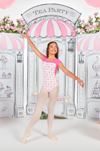 Claudia Dean Tea Party Collection Clara Cupcake Print Leotard