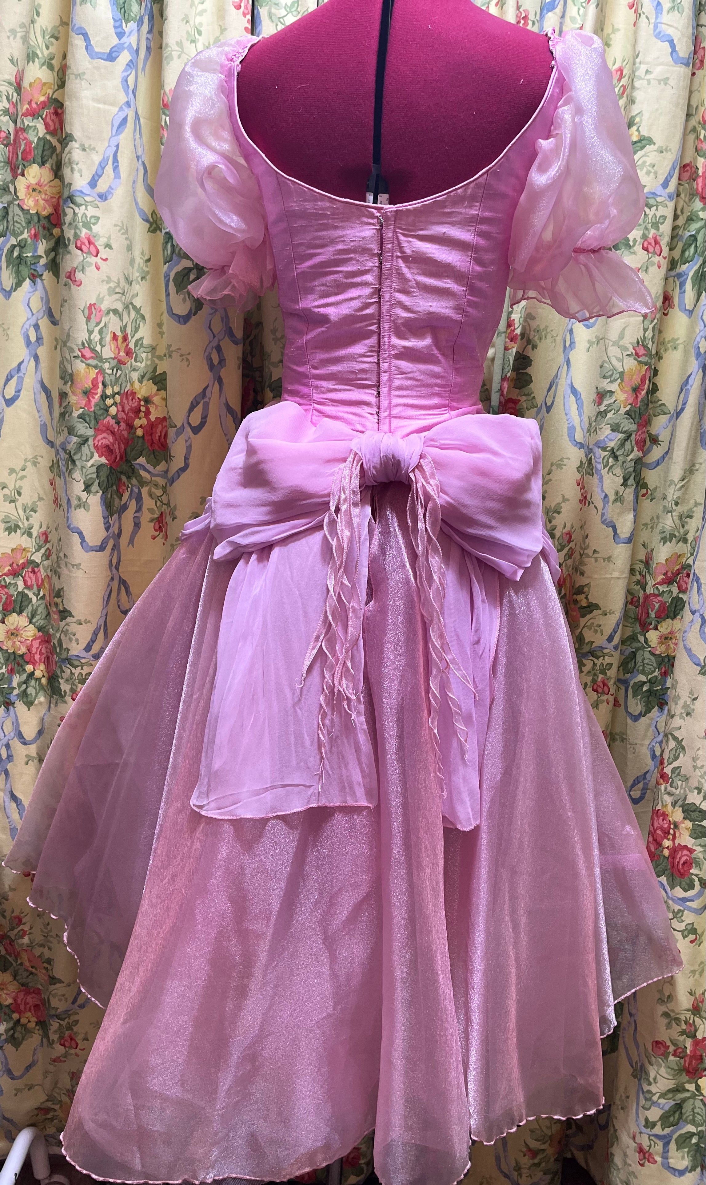 Nutcracker Party Girl, Light Pink, Cinderella Ugly sister dress