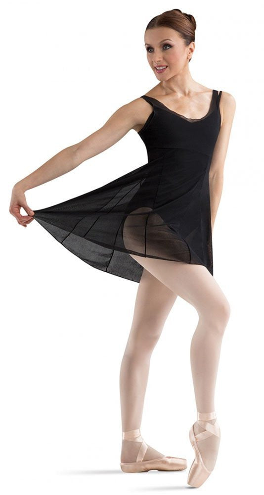Bloch panelled mesh dress - Just Ballet