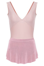 Bullet Pointe Velvet Trim Leotard