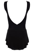 Bullet Pointe Velvet Trim Leotard