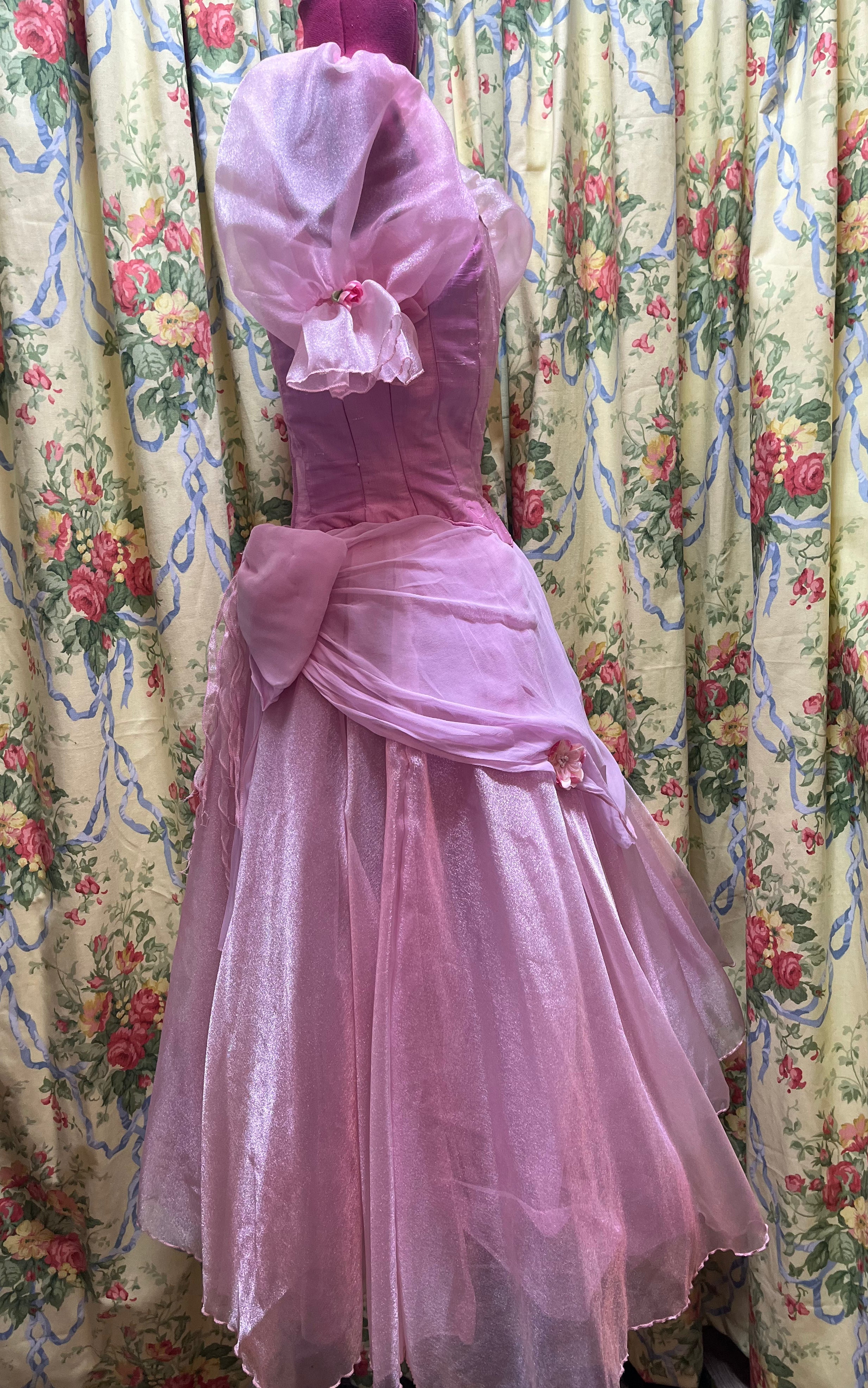 Nutcracker Party Girl, Light Pink, Cinderella Ugly sister dress
