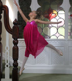 Just Ballet Cerise lyrical dress - Just Ballet