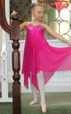 Just Ballet Cerise lyrical dress - Just Ballet