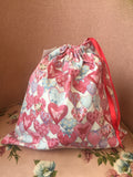 Just Ballet cotton drawsting shoe bag