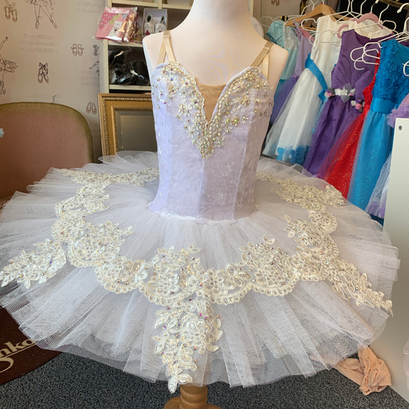 Just Ballet white Crystal tutu 5-7yrs HIRE ONLY