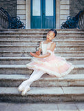 Harmony Peach and gold tutu - Hire only