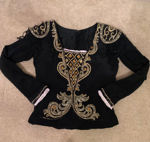 Black embellished tunic - Hire Only