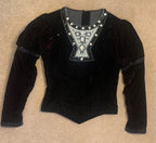 Bolshoi black velvet Prince's Tunic - Hire Only