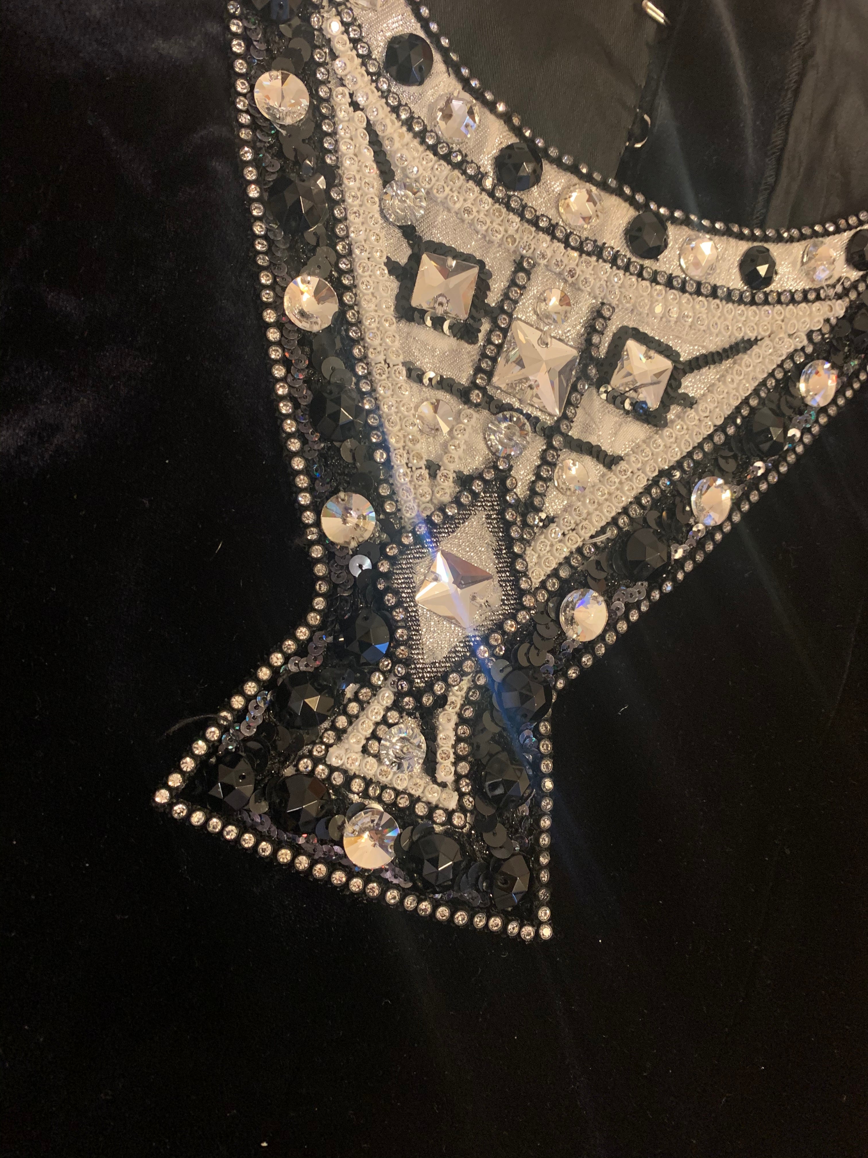 Bolshoi black velvet Prince's Tunic - Hire Only
