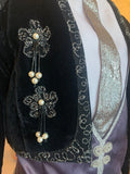 Black velvet Spanish Costume - Hire Only