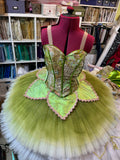 Green floral tutu, Tinkerbell, Midsummer Night's Dream - Hire Only