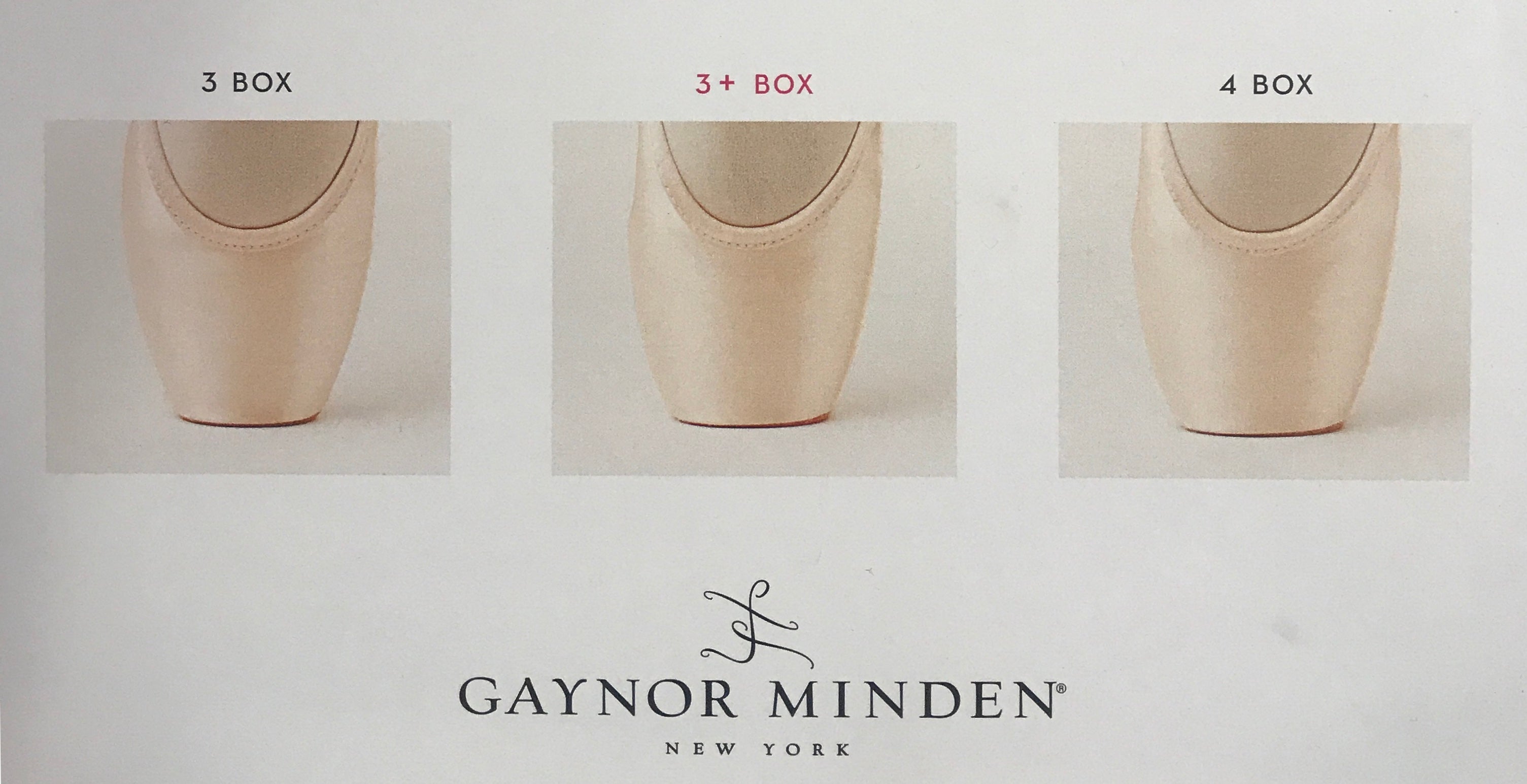 Gaynor Minden Europa Sculpted Fit, 4 Box, Supple shank, Wide Width
