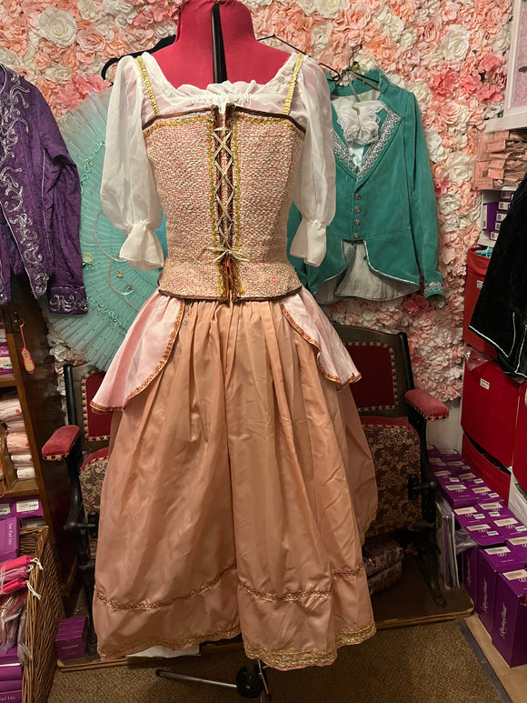 Peasant Costume - No. 2. Dusky Pink - Hire only