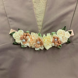Floral Buns - Luxe Bun Garland with Pin Loops