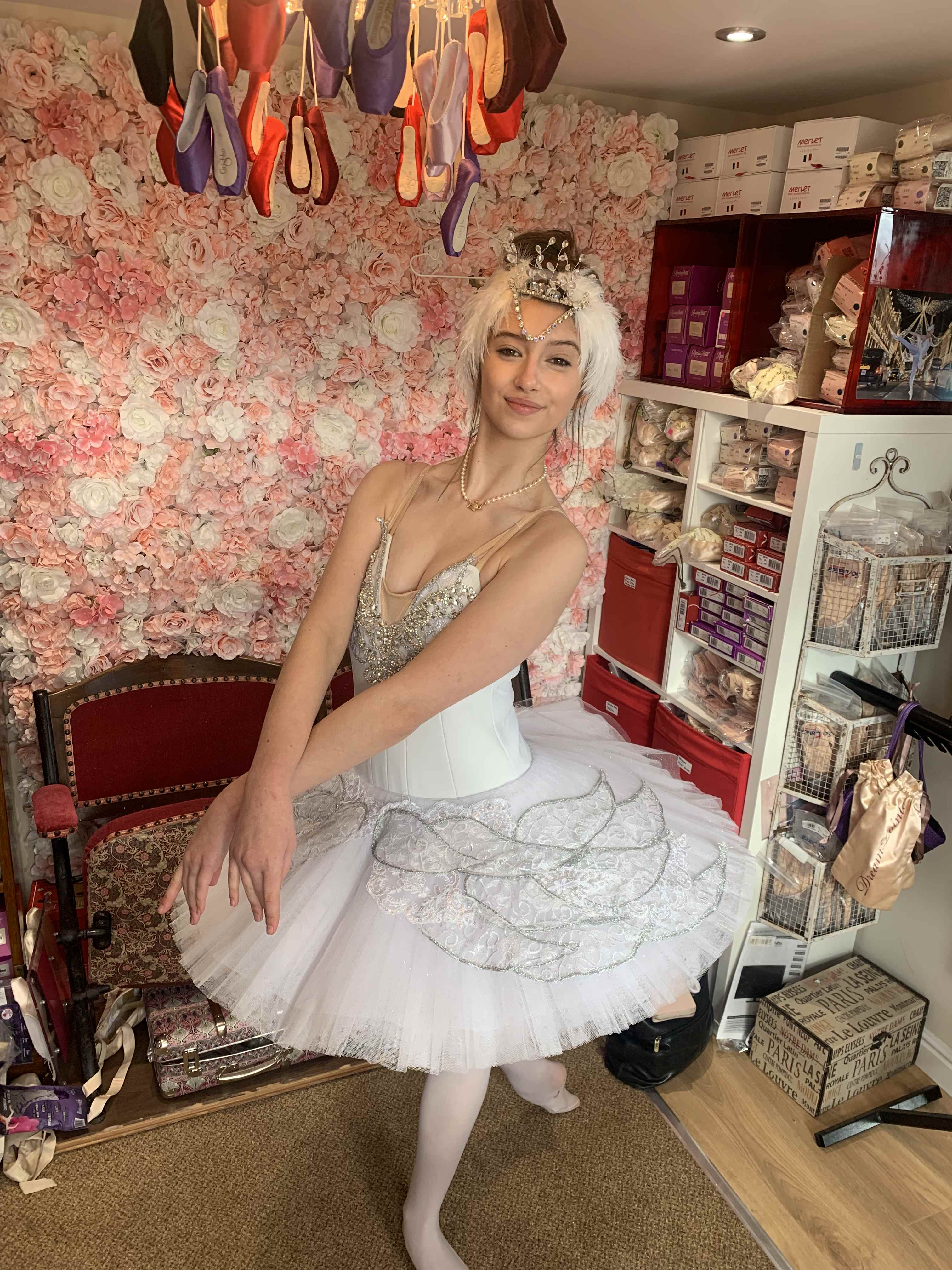 Odette swan lake pancake tutu - Hire only