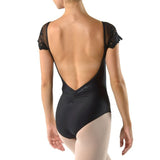 Ballet Rosa Josephine lace cap sleeve leotard