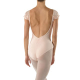 Ballet Rosa Josephine lace cap sleeve leotard