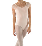 Ballet Rosa Josephine lace cap sleeve leotard