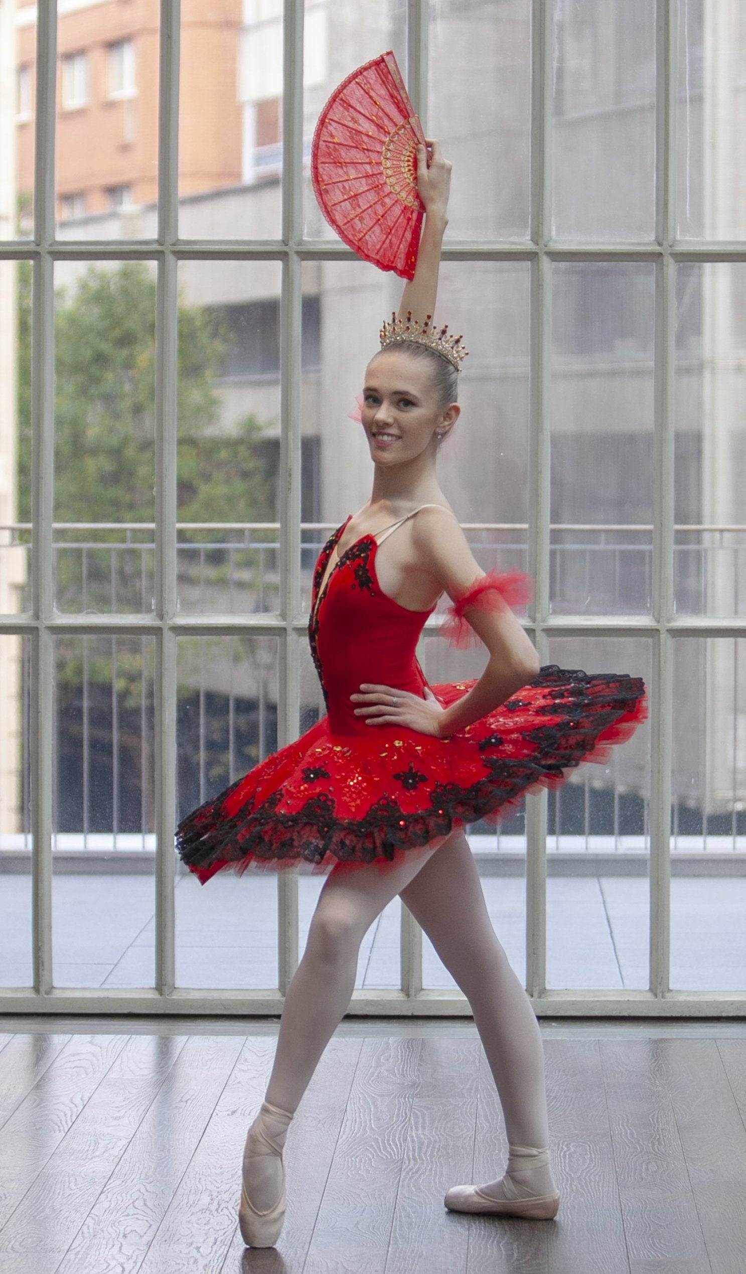 Kitri lacy pancake tutu - Hire only