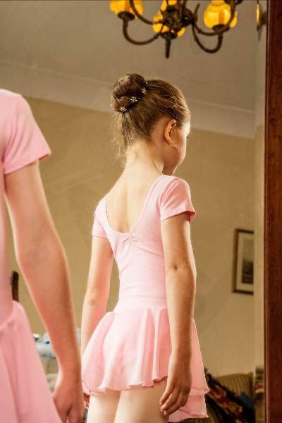 Just Ballet skirted leotard with diamante trim