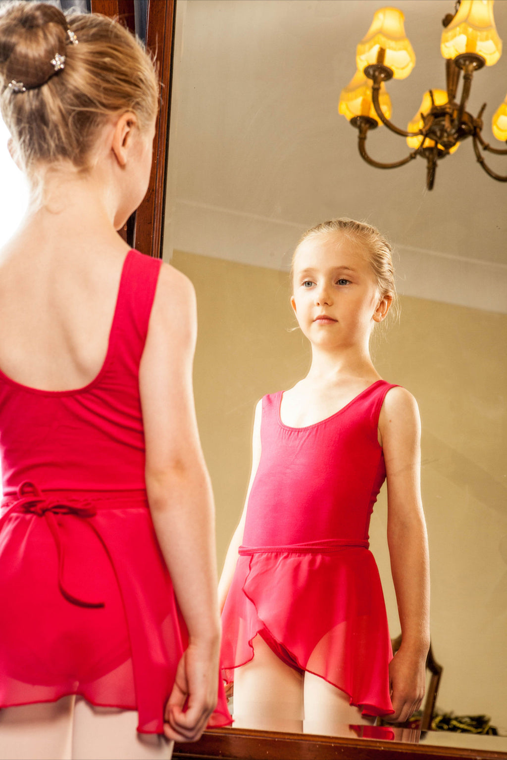 Rose tank leotard