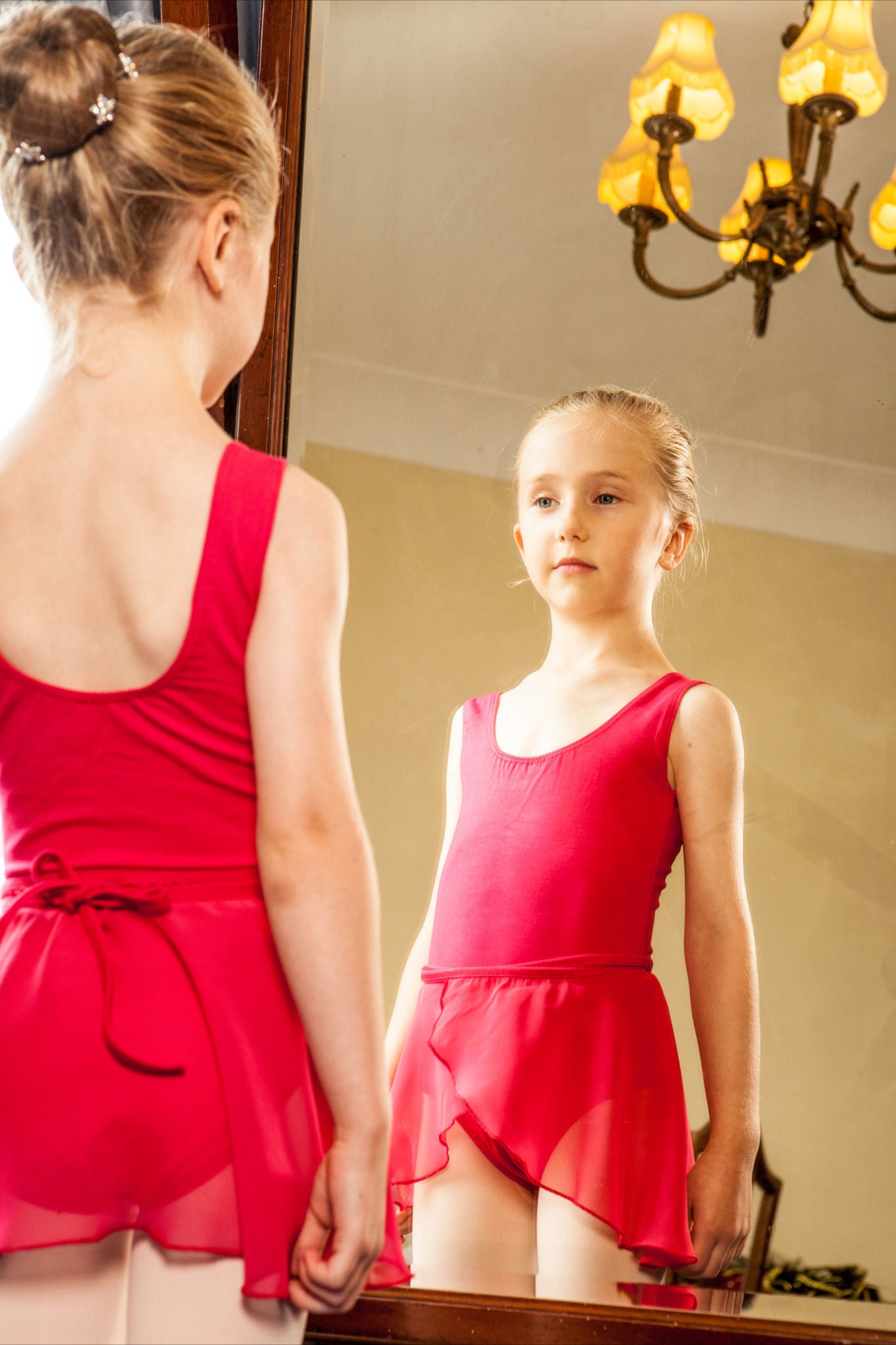 Rose tank leotard