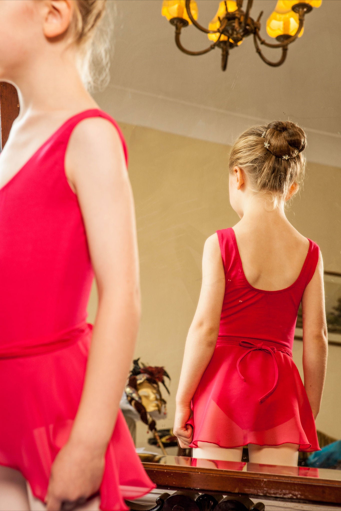 Rose tank leotard